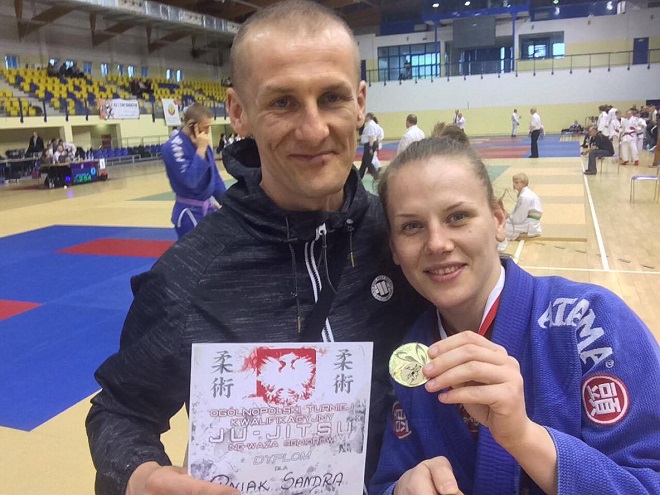 Sandra Pniak została reprezentantką narodowej kadry Polski w jiu-jitsu